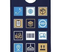 Чехол для карточки Industry, логистика арт.71510.41