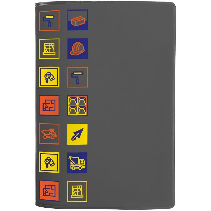 Обложка для паспорта Industry, строительство арт.71418.12