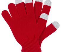Перчатки сенсорные Real Talk, красные арт.52802.50