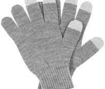 Перчатки сенсорные Real Talk, серые арт.52802.10