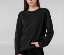 Футболка с длинным рукавом Lehta, черная арт.14215.30