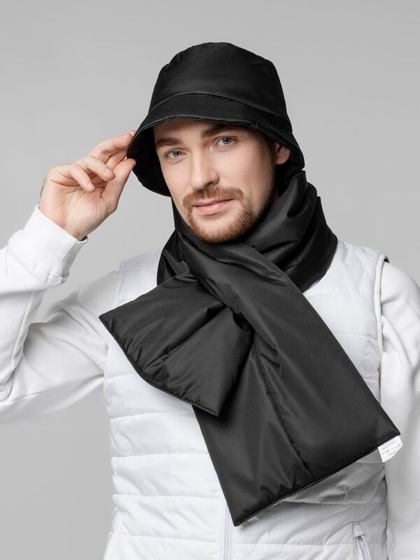 Панама утепленная Shelter, черная арт.14655.30