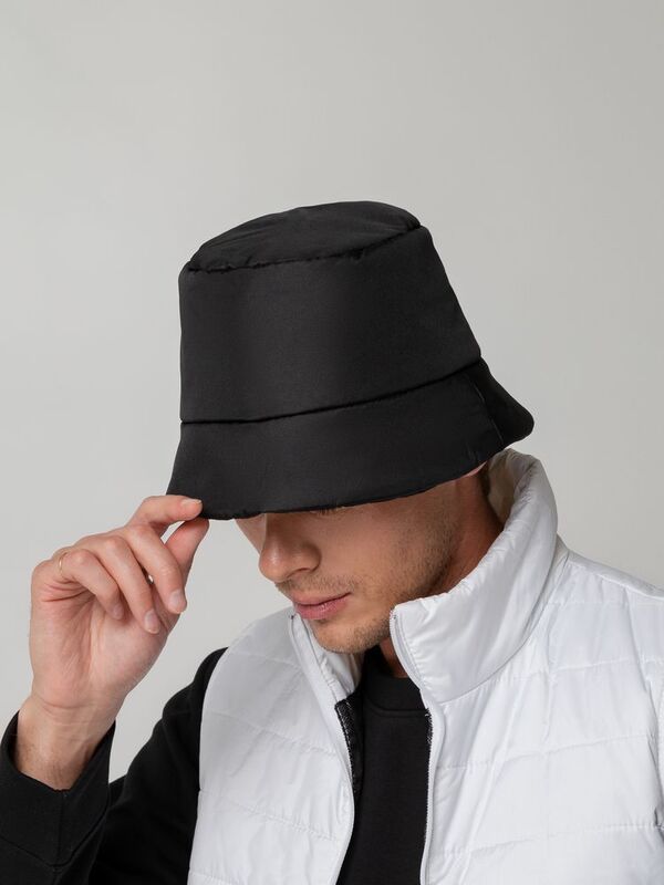 Панама утепленная Shelter, черная арт.14655.30