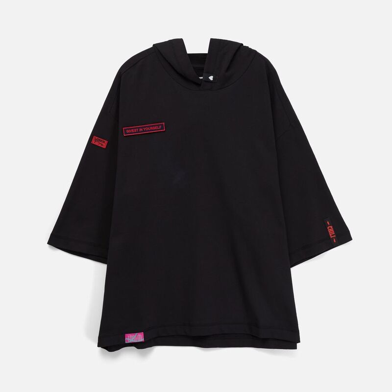 Лейбл из ПВХ Dzeta, XS, красный арт.13916.50