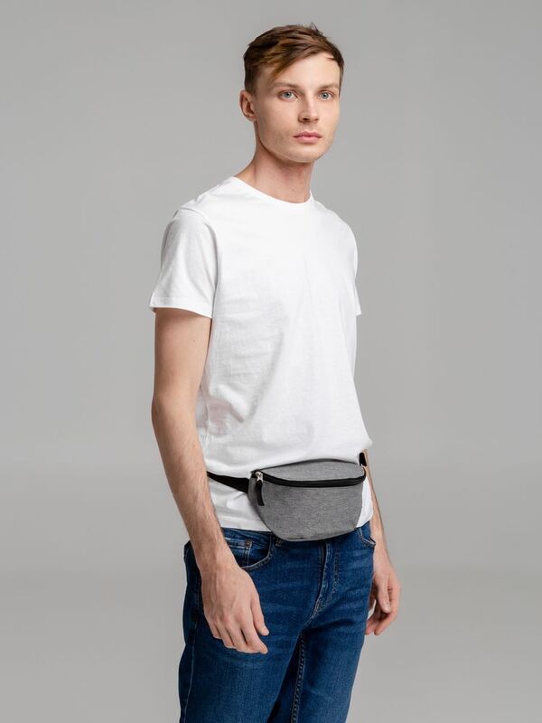 Поясная сумка Handy Dandy, серая арт.13917.10