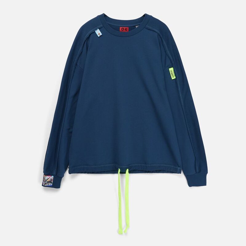 Лейбл тканевый Epsilon, S, белый арт.13940.60