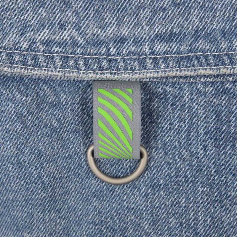 Лейбл тканевый Epsilon, S, серый арт.13940.10