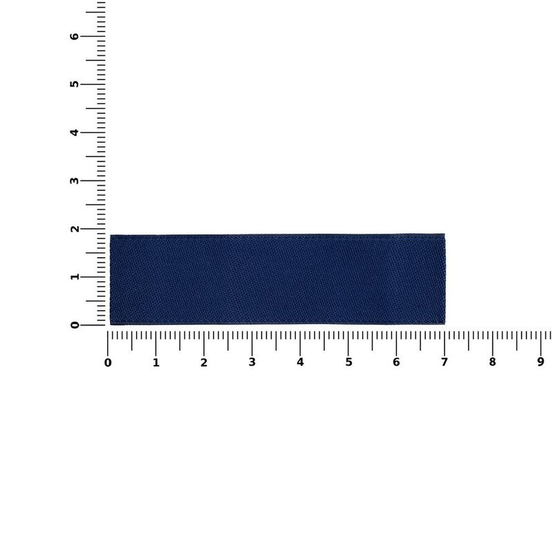 Лейбл тканевый Epsilon, S, темно-синий арт.13940.43