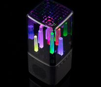 Беспроводная колонка с подсветкой citySound, черная арт.13930.30