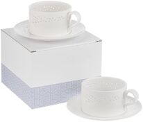 Набор Coralli Luziano на 2 персоны, белый арт.23349.60