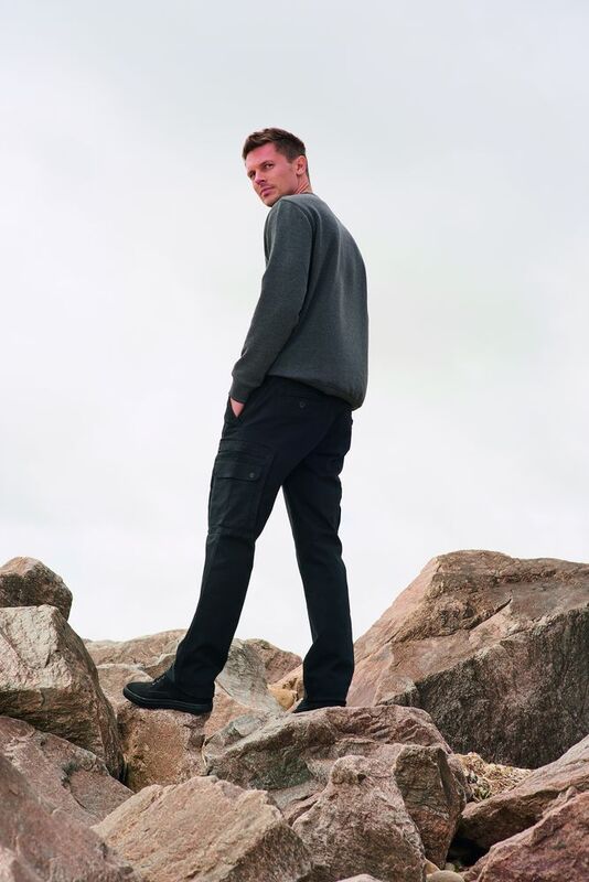 Брюки мужские Docker, темно-серые арт.03820384