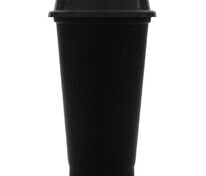 Стакан с крышкой Color Cap Black, черный арт.20996.30