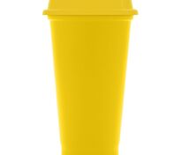 Стакан с крышкой Color Cap, желтый арт.20998.80