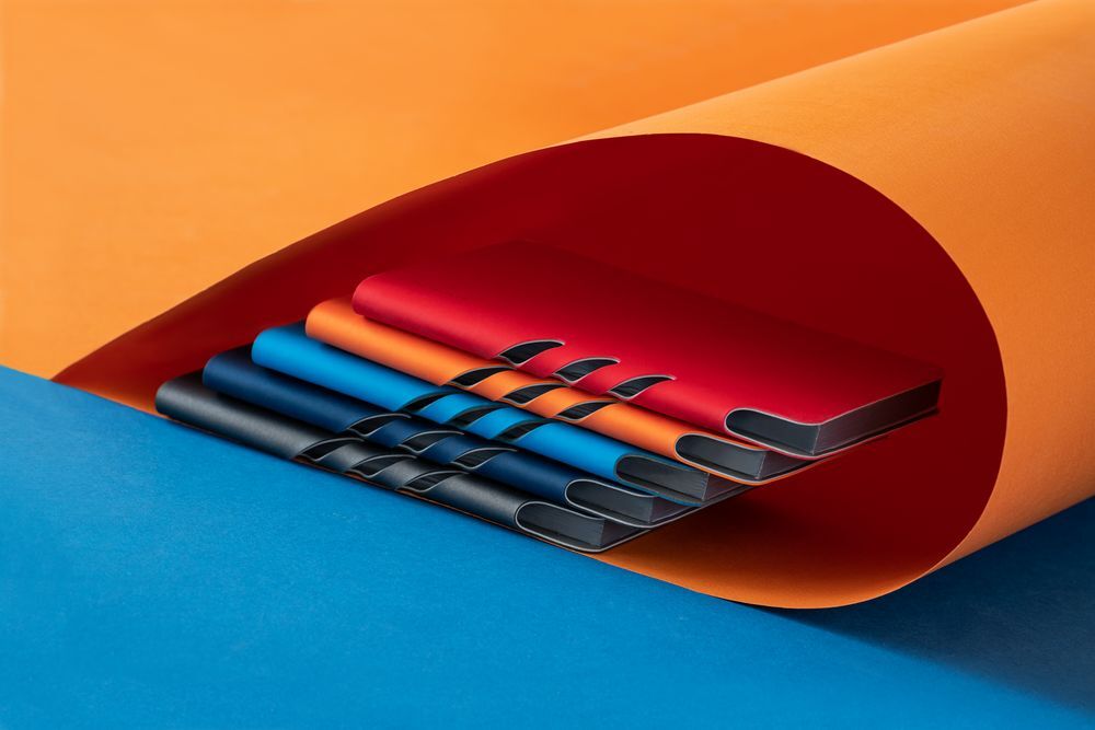 Ежедневник Flexpen Mini, недатированный, ярко-голубой арт.18087.15