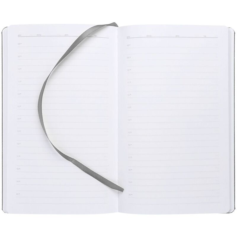 Ежедневник Nova Round, недатированный, серый арт.15568.10