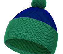 Шапка Snappy, синяя с зеленым арт.76261.94