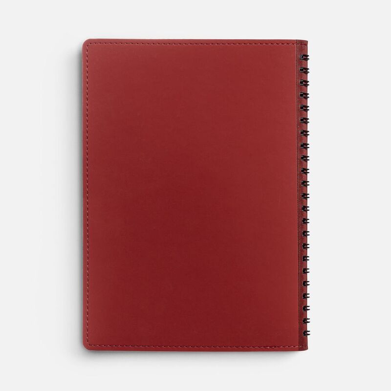 Ежедневник Spring Shall, недатированный, красный арт.15215.50
