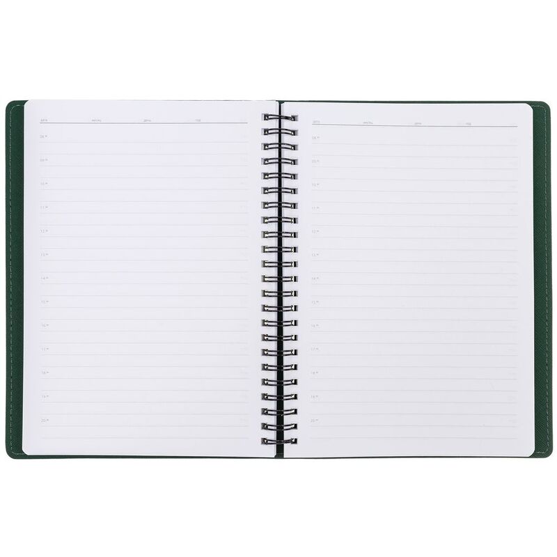 Ежедневник Spring Shall, недатированный, зеленый арт.15215.90
