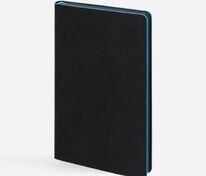 Ежедневник Trait, недатированный, черный с голубым арт.14097.34