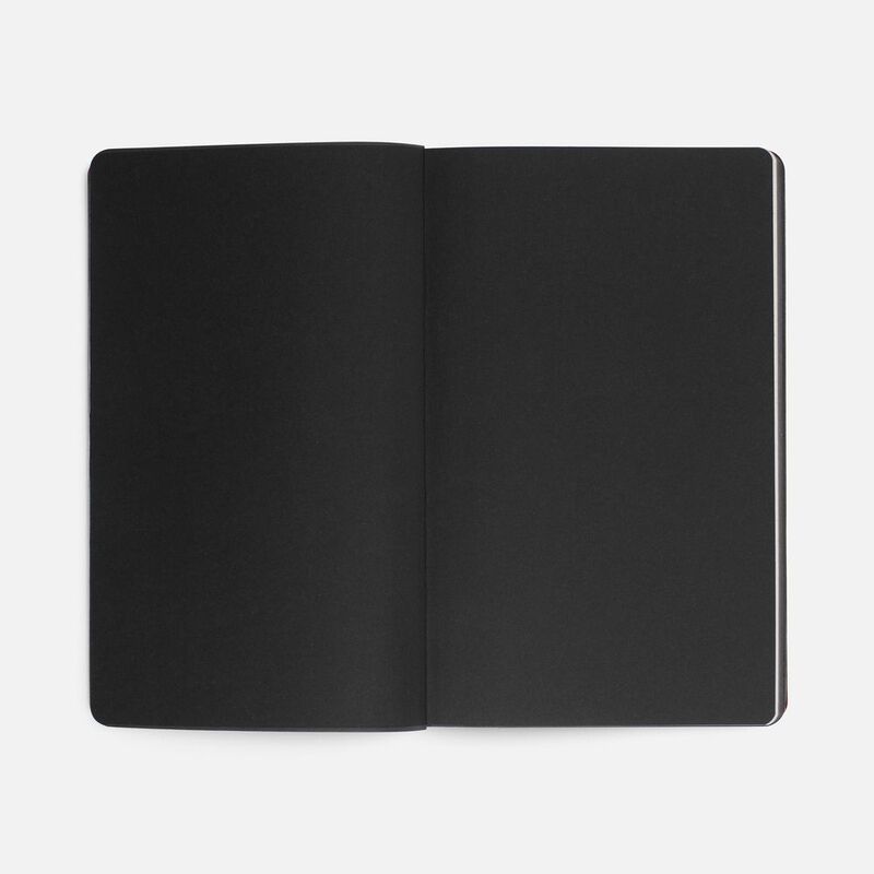 Ежедневник Trait, недатированный, черный с красным арт.14097.35