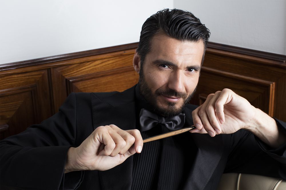 Вечная ручка Cambiano Glossy Black Walnut арт.14218.35