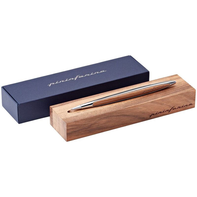 Шариковая ручка Cambiano Shiny Chrome Walnut арт.14219.10