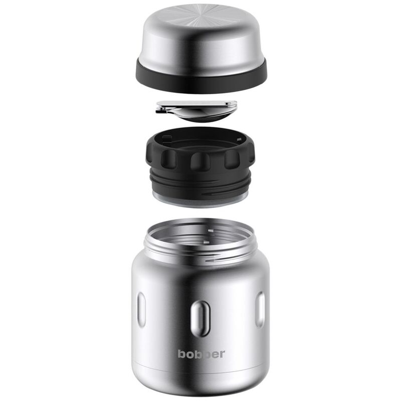 Термос для еды Jerrycan 470, вакуумный, стальной матовый арт.14702.11