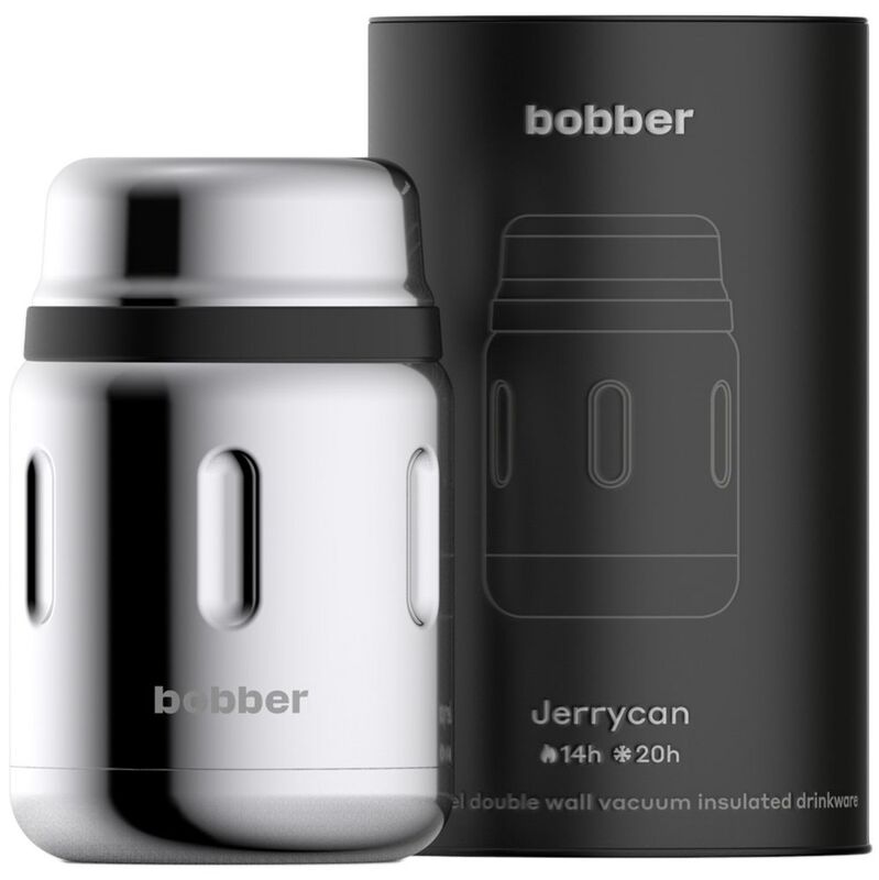 Термос для еды Jerrycan 700, вакуумный, стальной зеркальный арт.14703.10