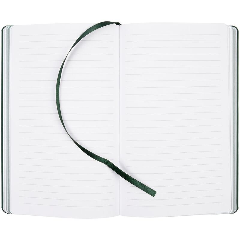 Блокнот Shall, в линейку, зеленый арт.17009.09