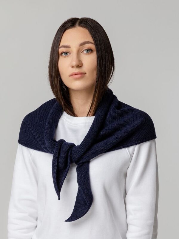 Косынка Dalia, темно-синяя арт.18088.43