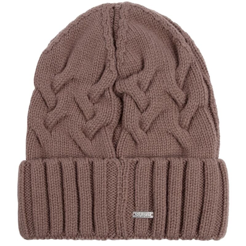 Шапка Loren, коричневая арт.18077.59