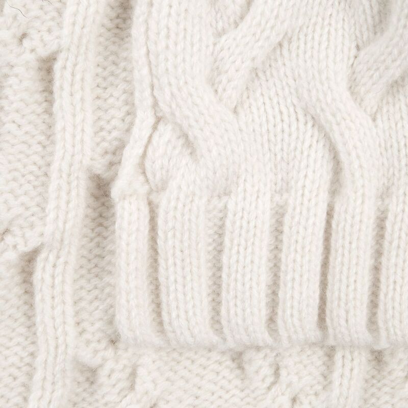 Шарф Loren, молочно-белый (ванильный) арт.18078.60