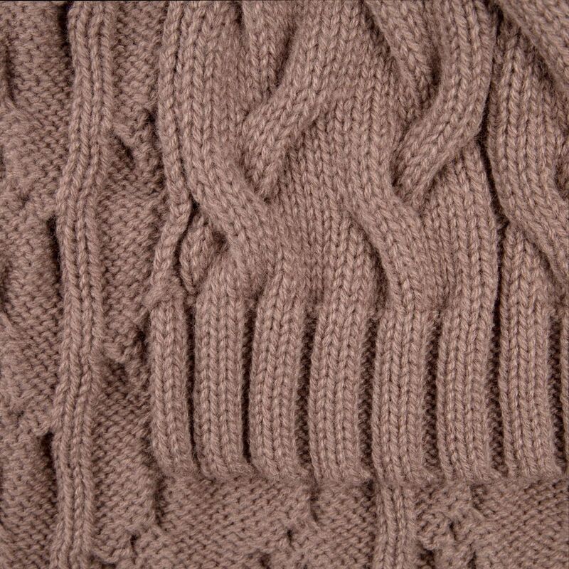 Шарф Loren, коричневый арт.18078.59