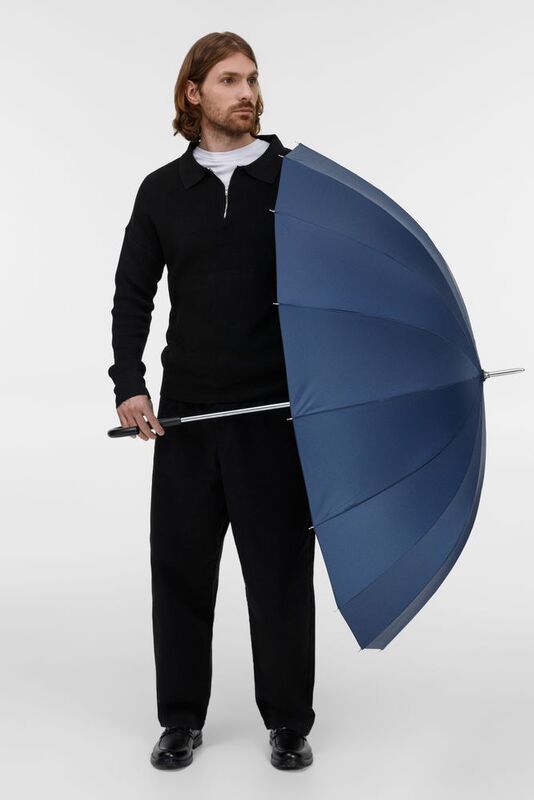 Зонт-трость Hit Golf, черный арт.15035.30