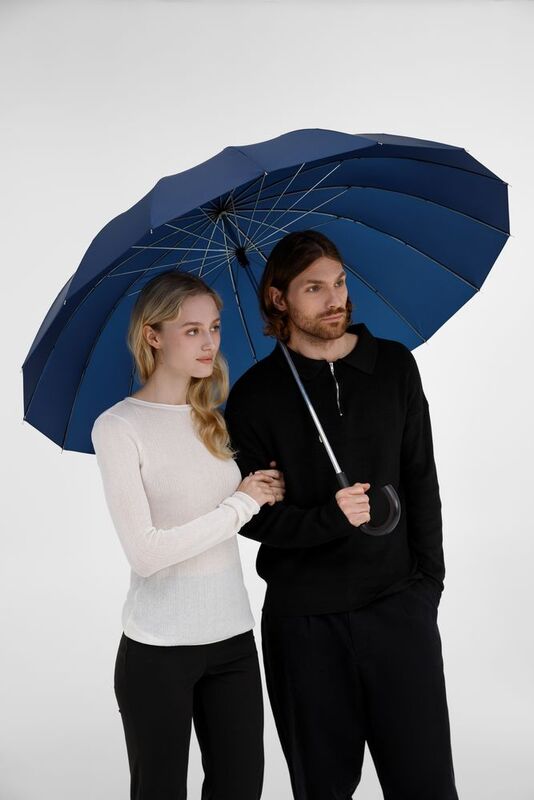 Зонт-трость Hit Golf, темно-синий арт.15035.43