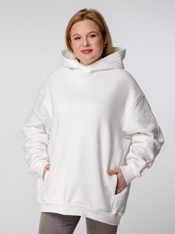 Худи Kulonga One Size, молочно-белое арт.14301.60