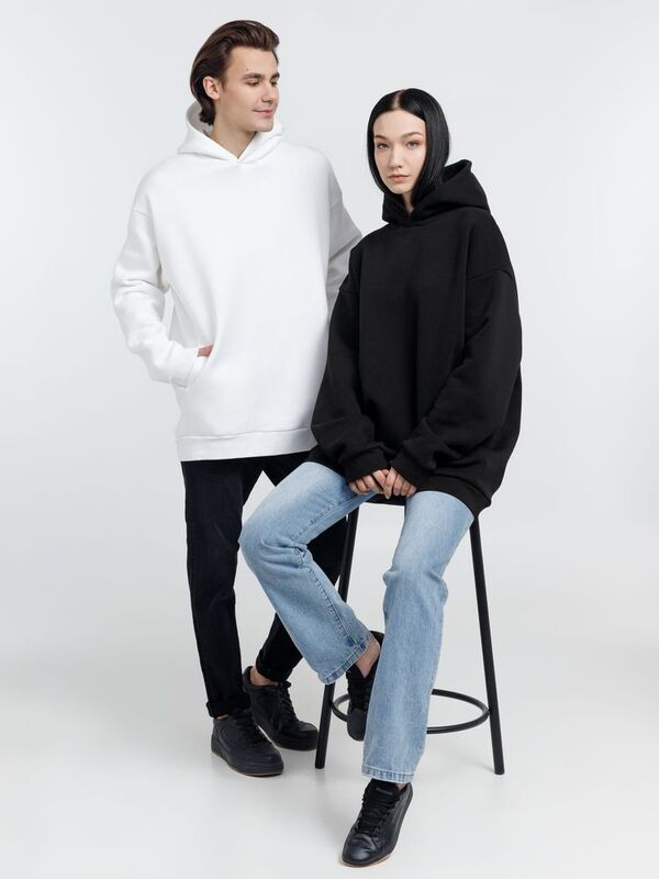 Худи Kulonga One Size, молочно-белое арт.14301.60