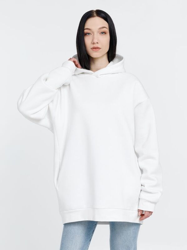 Худи Kulonga One Size, молочно-белое арт.14301.60