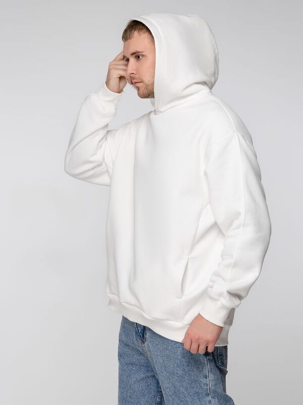 Худи Kulonga One Size, молочно-белое арт.14301.60