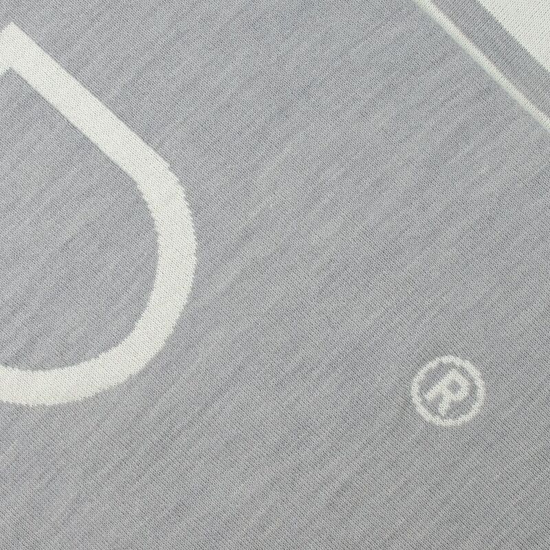 Шарф Bereg, молочный с серым арт.17176.61