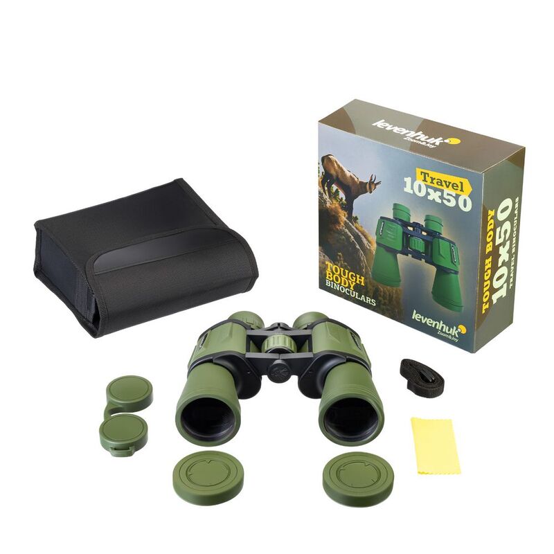 Бинокль Travel 10x, линзы 50 мм арт.14236
