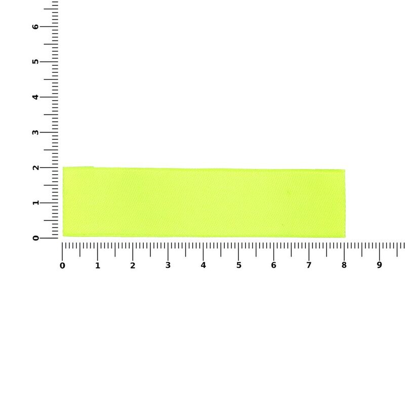 Лейбл тканевый Epsilon, S, желтый неон арт.13940.89
