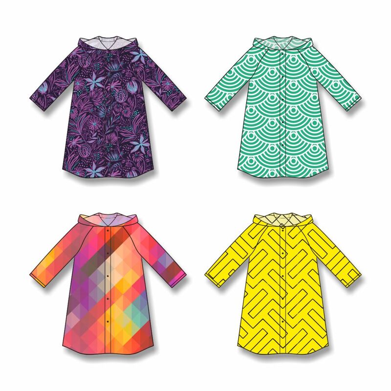 Дождевик классический RainCoat на заказ, разноцветный, единый размер арт.18949.01