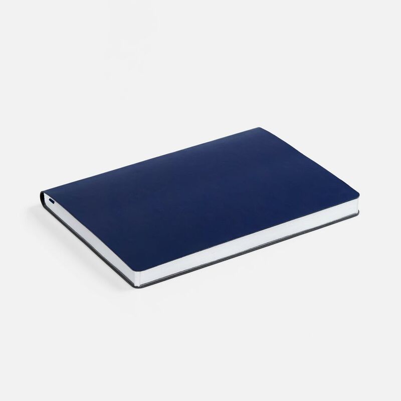 Ежедневник Nebraska Flex, недатированный, синий с серебром арт.22008.41