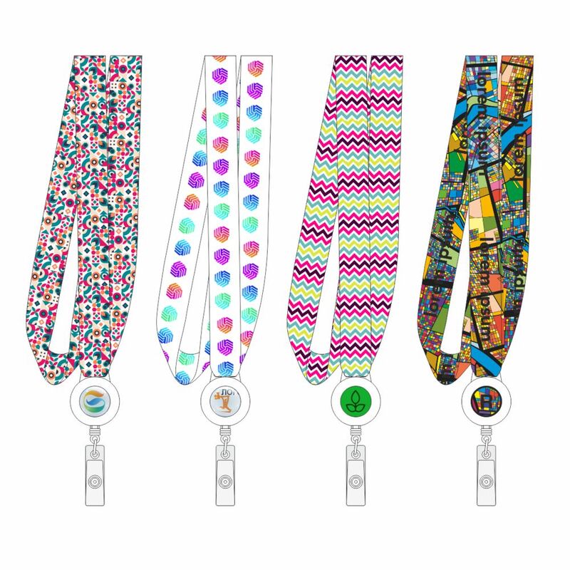 Лента для бейджа с ретрактором TapePrint на заказ арт.18953.01