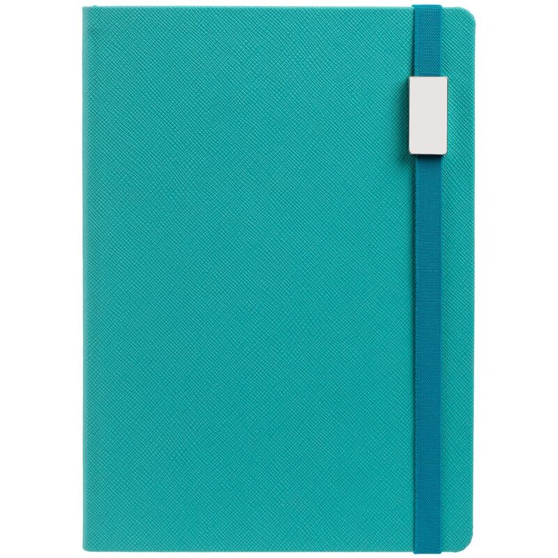 Ежедневник Must Metal, датированный, бирюзовый арт.14298.49