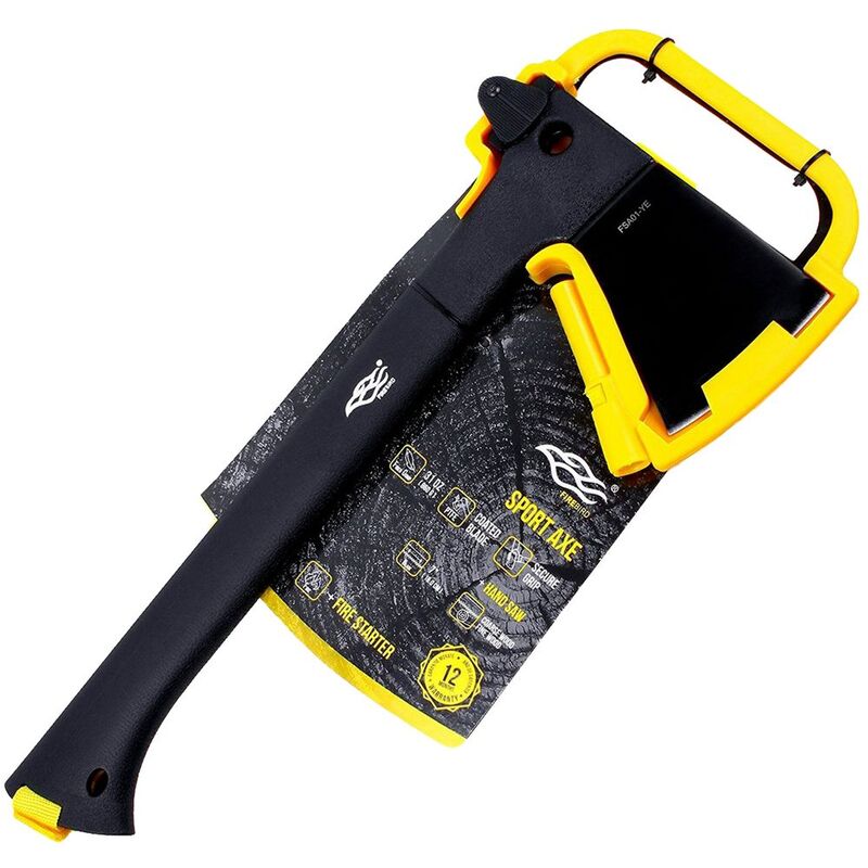 Топор Firebird FSA01, черный с желтым арт.14300.38