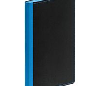 Ежедневник Nice Twice, недатированный, черный с голубым арт.22041.34