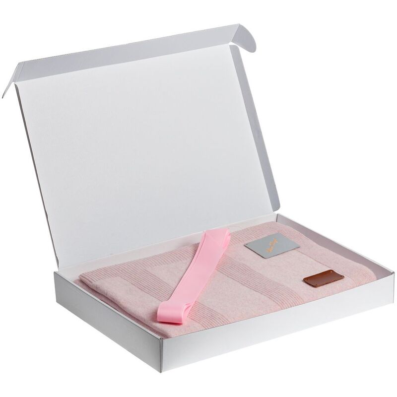 Плед-Палантин Territ, светло-розовый арт.20021.15