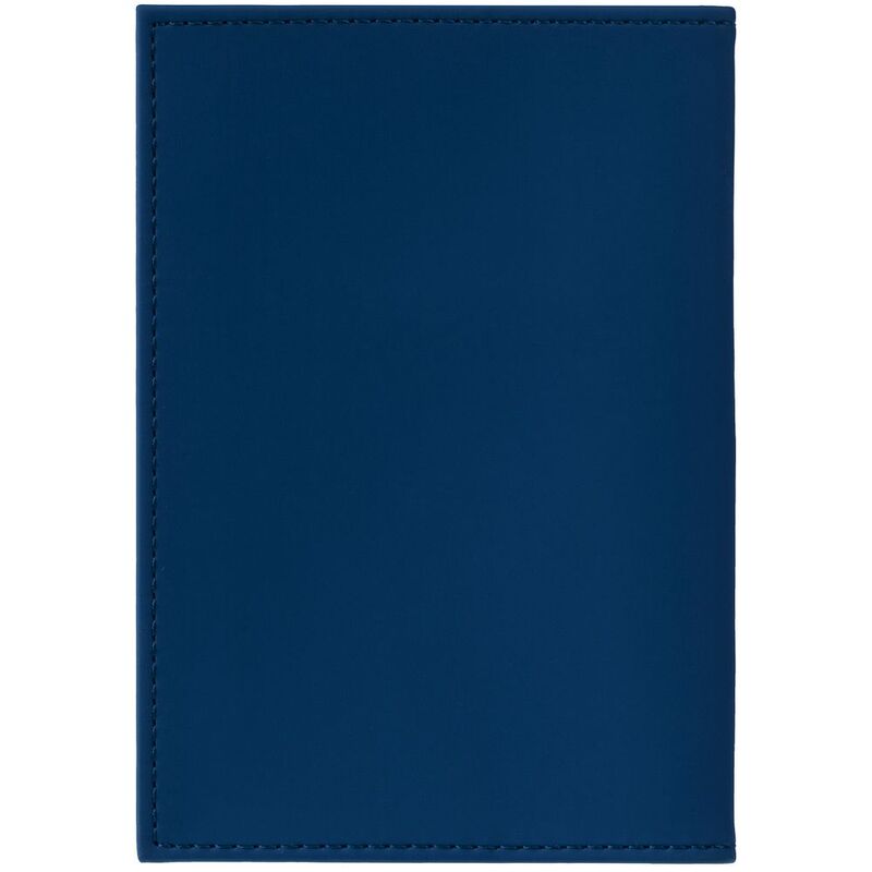 Обложка для паспорта Shall, синяя арт.17677.40